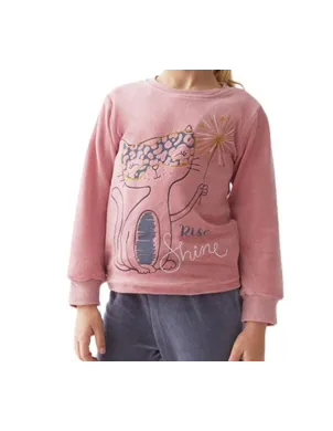 Pijama Infant M/L Niña Tund Catshine 2
